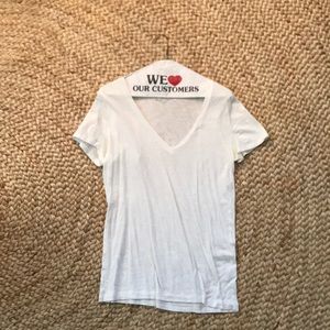 White J Crew t-shirt
